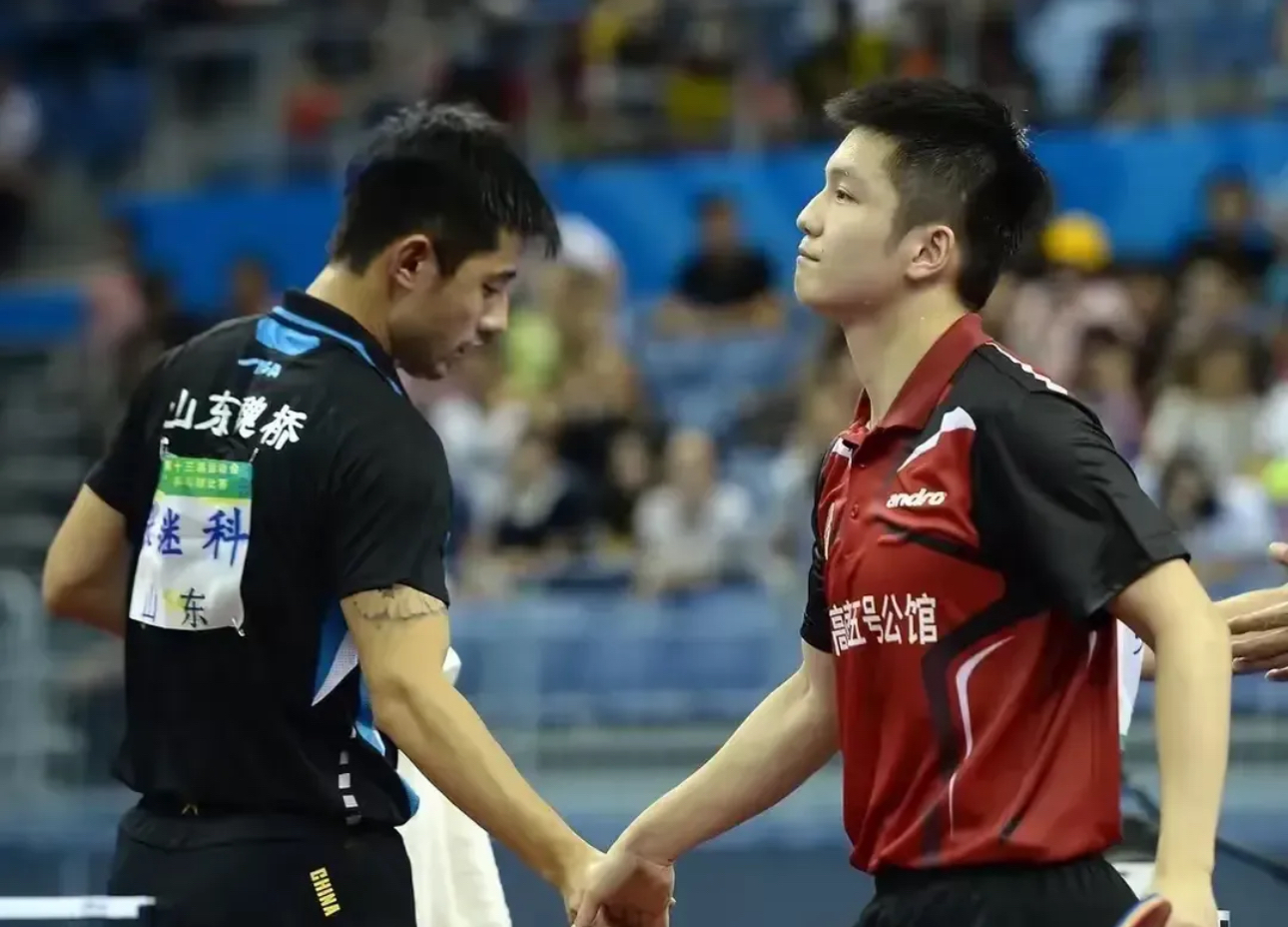 德国队力克英格兰队，张继科扛起全队